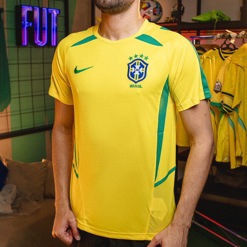 Camisa Retrô Brasil 2002 I
