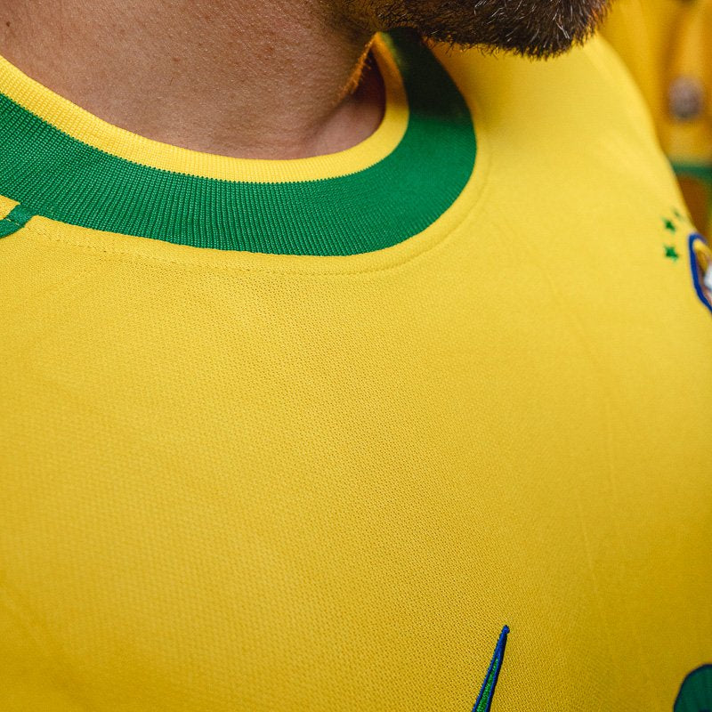 Camisa Retrô Brasil 1998 I 9 Ronaldo