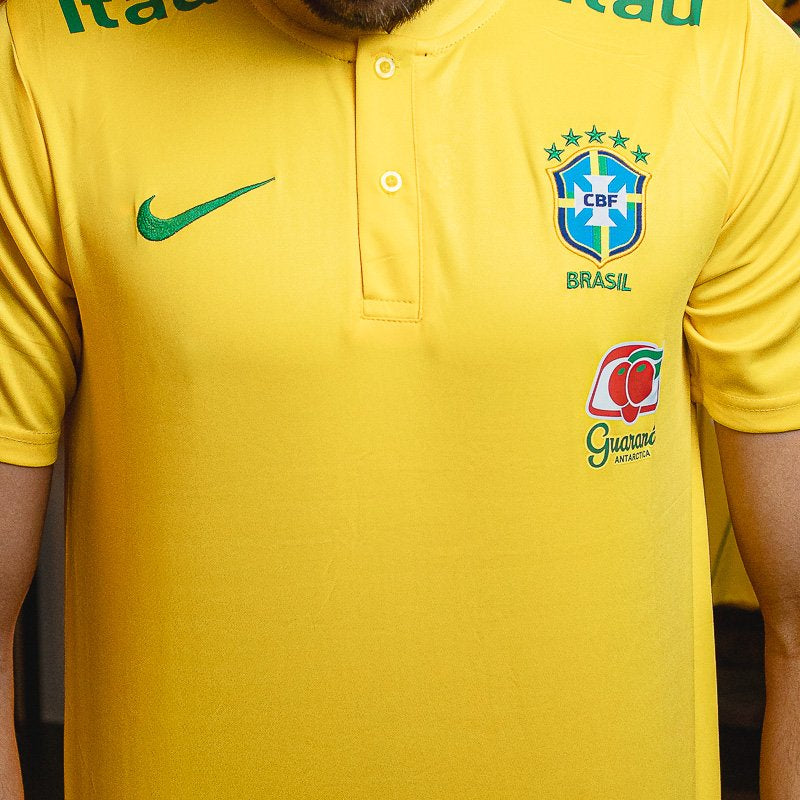 Camisa Brasil Guaraná Amarela