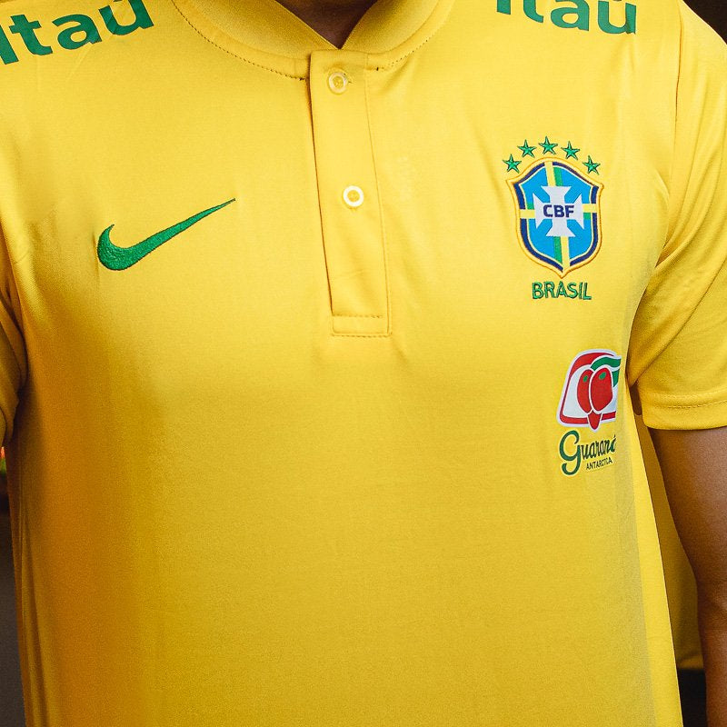 Camisa Brasil Guaraná Amarela