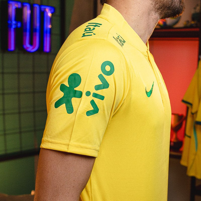 Camisa Brasil Guaraná Amarela