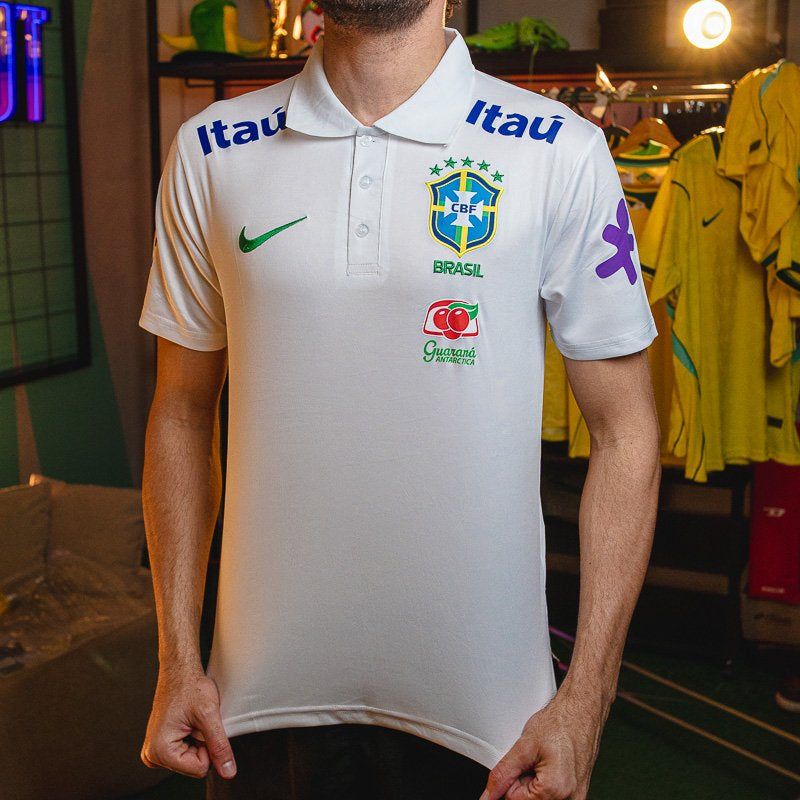Camisa Brasil Guaraná Branca