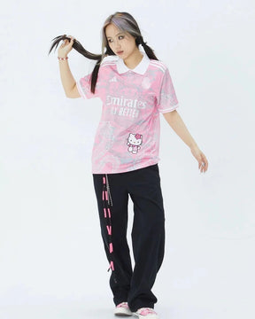 Camisa Real Madrid Hello Kitty 24/25 Rosa - Torcedor