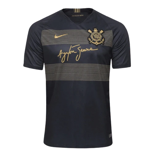 Camisa Corinthians Ayrton Senna 18/19 Retrô