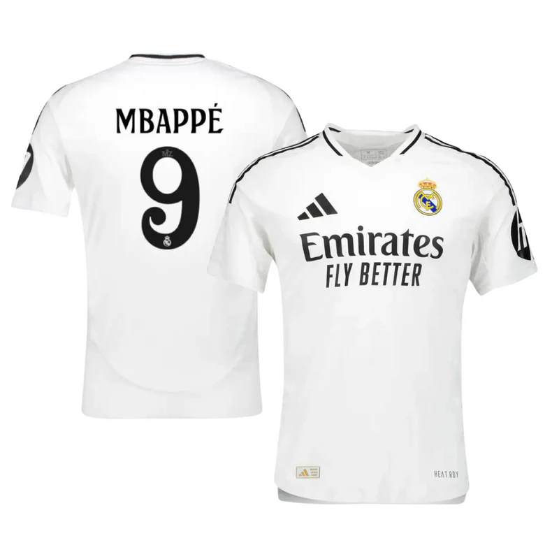 Camisa Real Madrid "Mbappé 9" 2024/25 Home