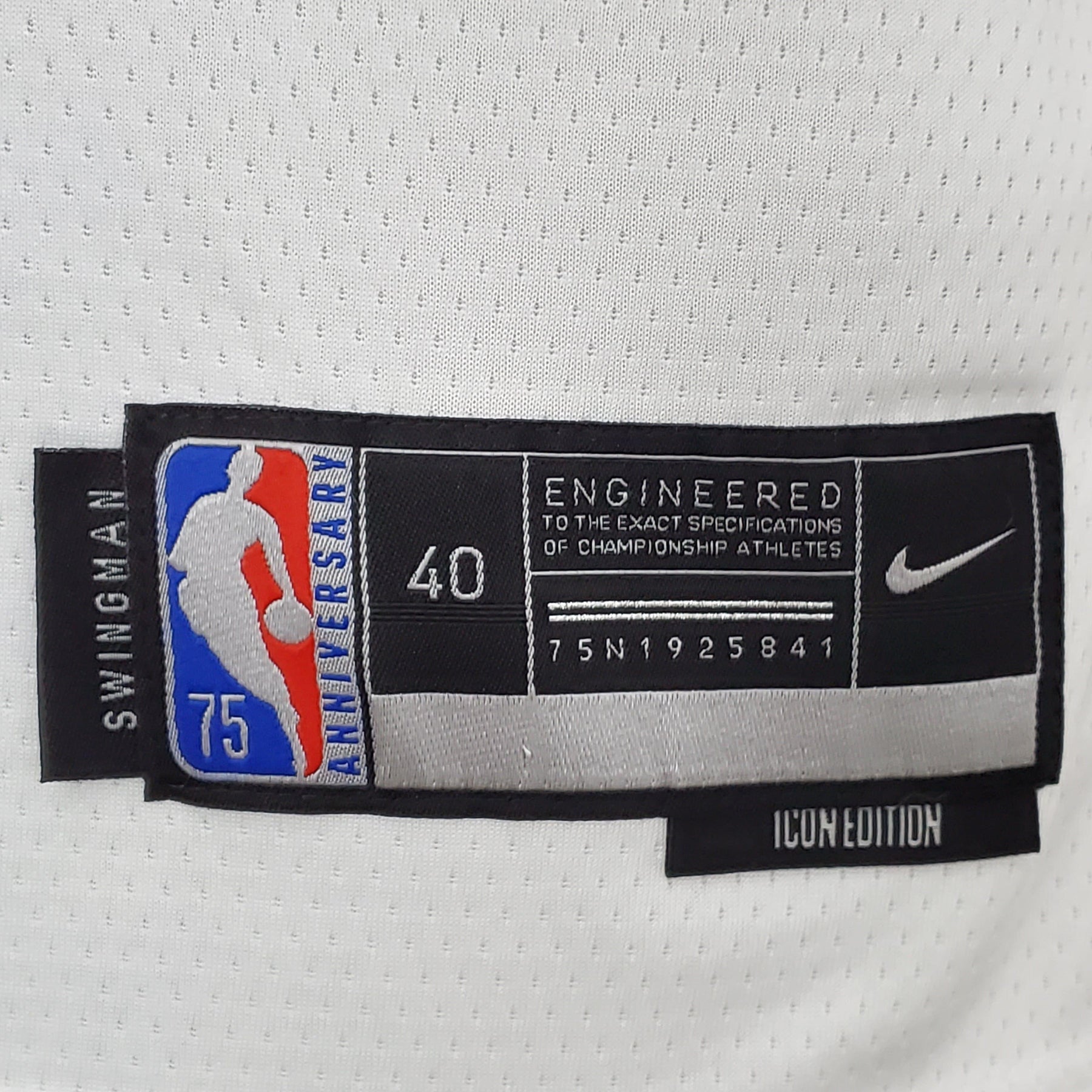 Regata NBA Philadelphia 76ers - Joel Embiid #21 White