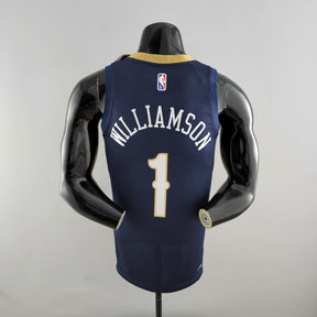 Regata NBA New Orleans Pelicans - Williams #1 Navy Blue