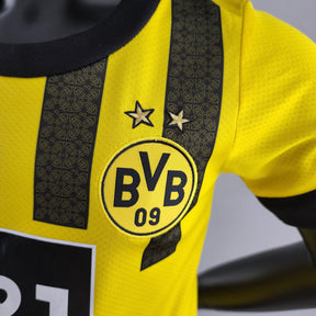 Conjunto Infantil Borussia Dortmund 2022/23 - Home - ResPeita Sports 