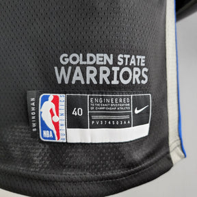 Regata NBA Golden State Warriors - Stephen Curry #30 City Edition Black and Grey