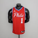 Regata NBA Philadelphia 76ers - Harden #1 Red