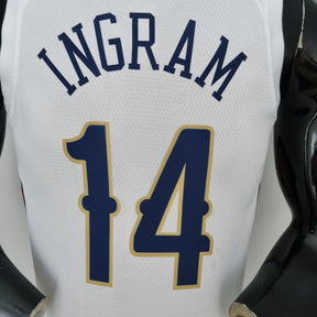 Regata NBA New Orleans Pelicans - Ingram #14 White