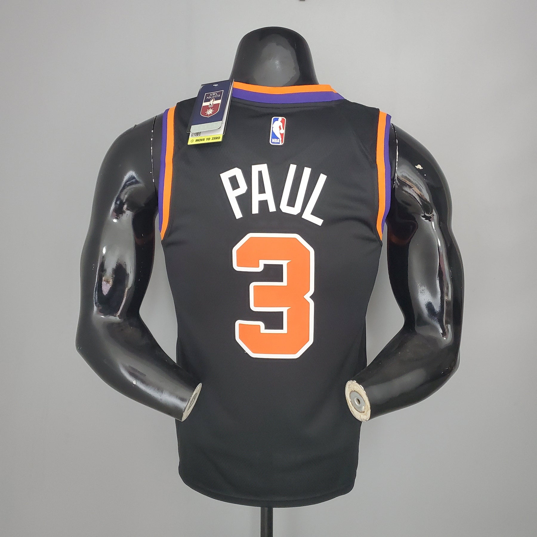 Regata NBA Phoenix Suns - Paul #3 Black