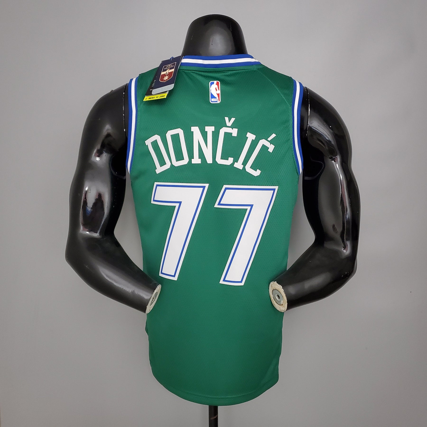 Regata NBA Dallas Mavericks - Doncic #77 Lone Ranger Retro Green