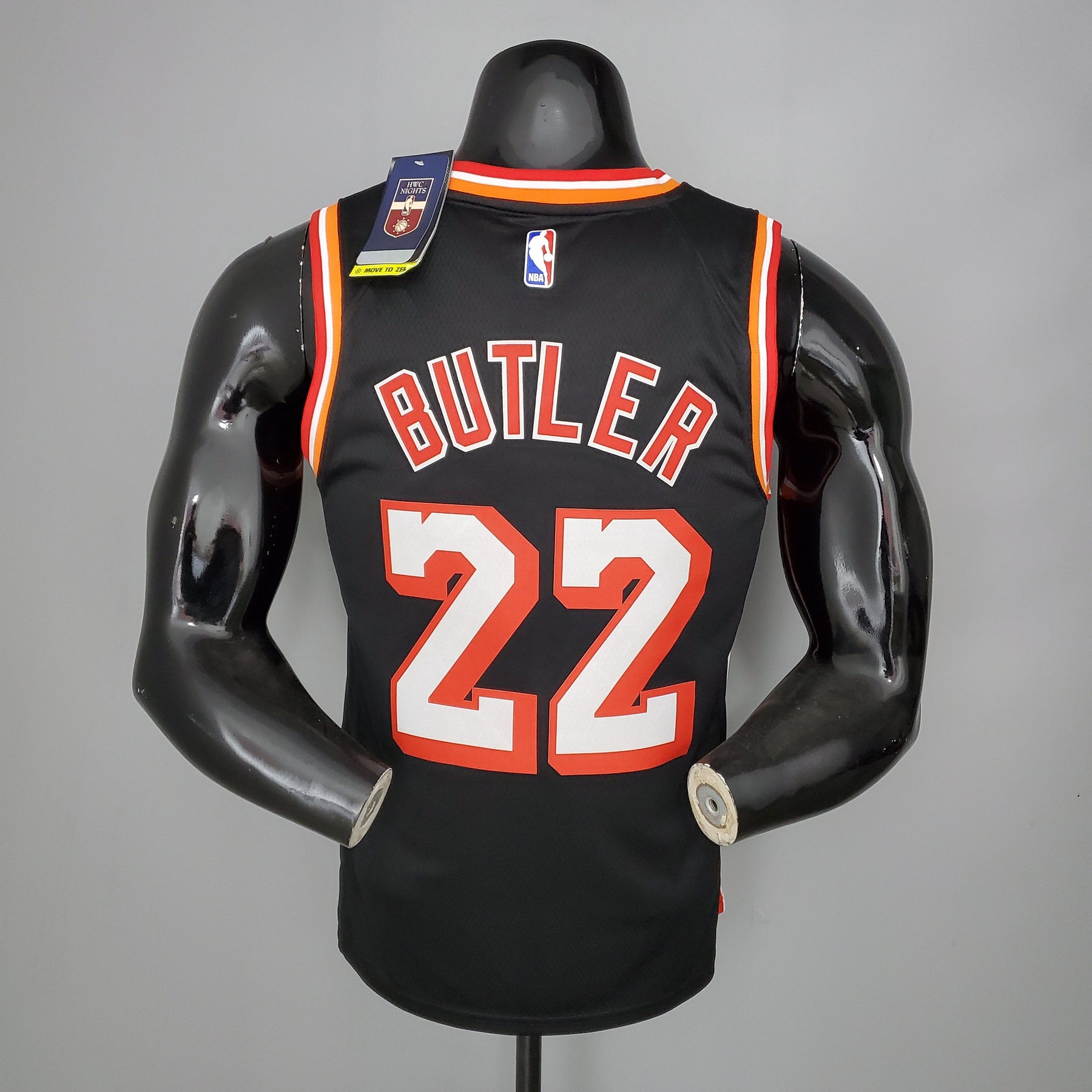 Regata NBA Miami Heat - Butler #22 Retro Night Black