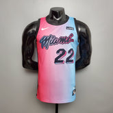 Regata NBA Miami Heat - Butler #22 City Edition Pink Blue