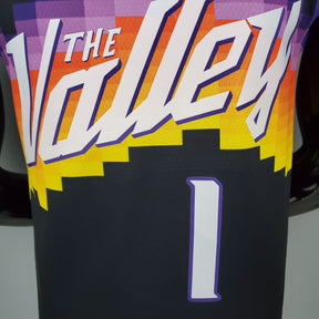 Regata NBA Phoenix Suns - Booker #1 The Valley Edition Black