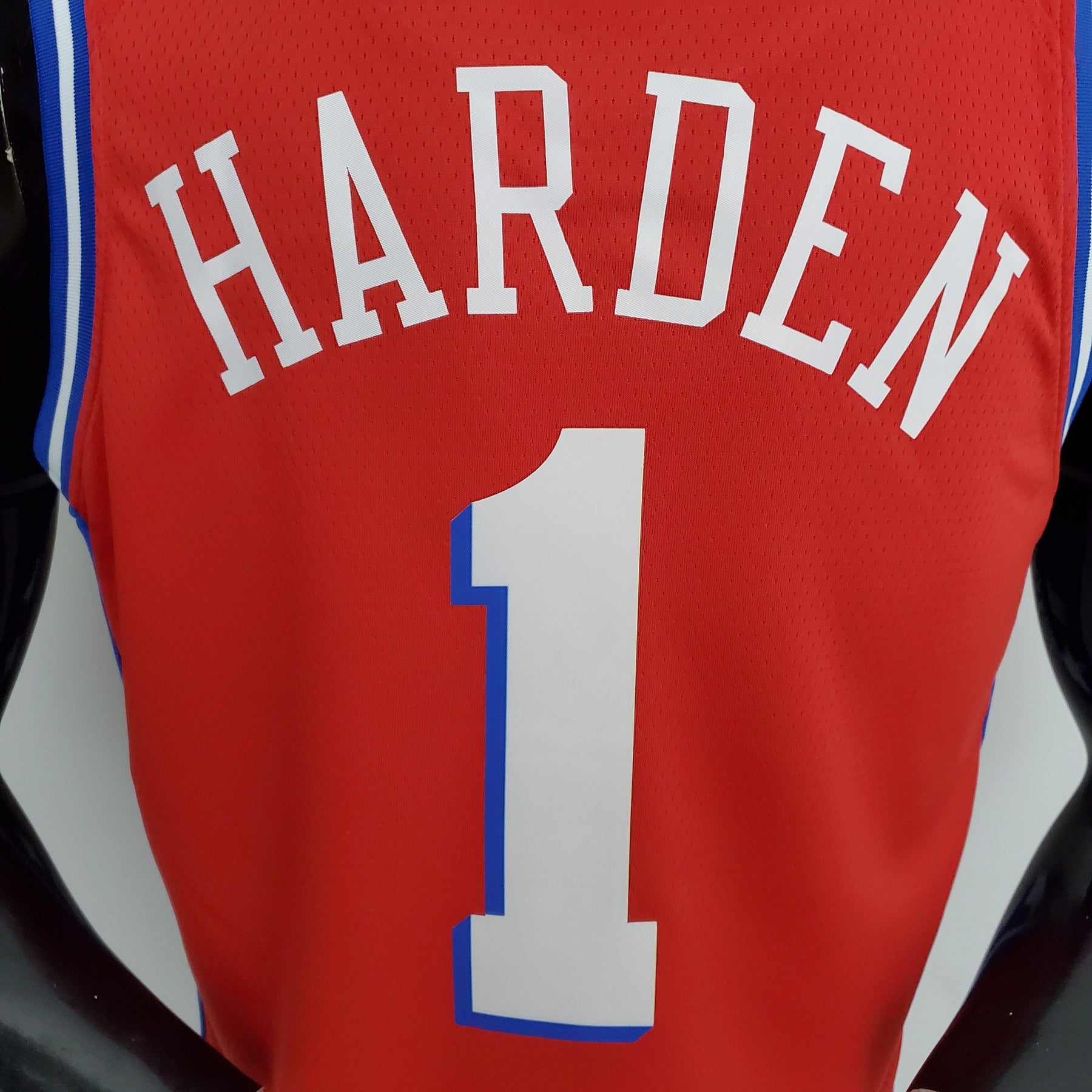 Regata NBA Philadelphia 76ers - Harden #1 Red