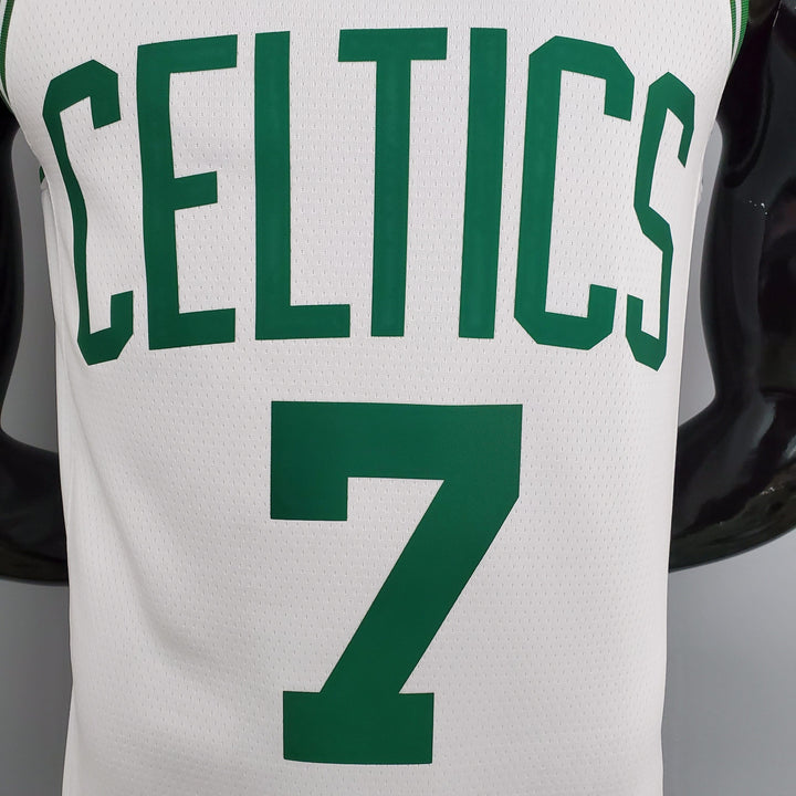Regata NBA Boston Celtics - Jaylen Brown #7 White - ResPeita Sports