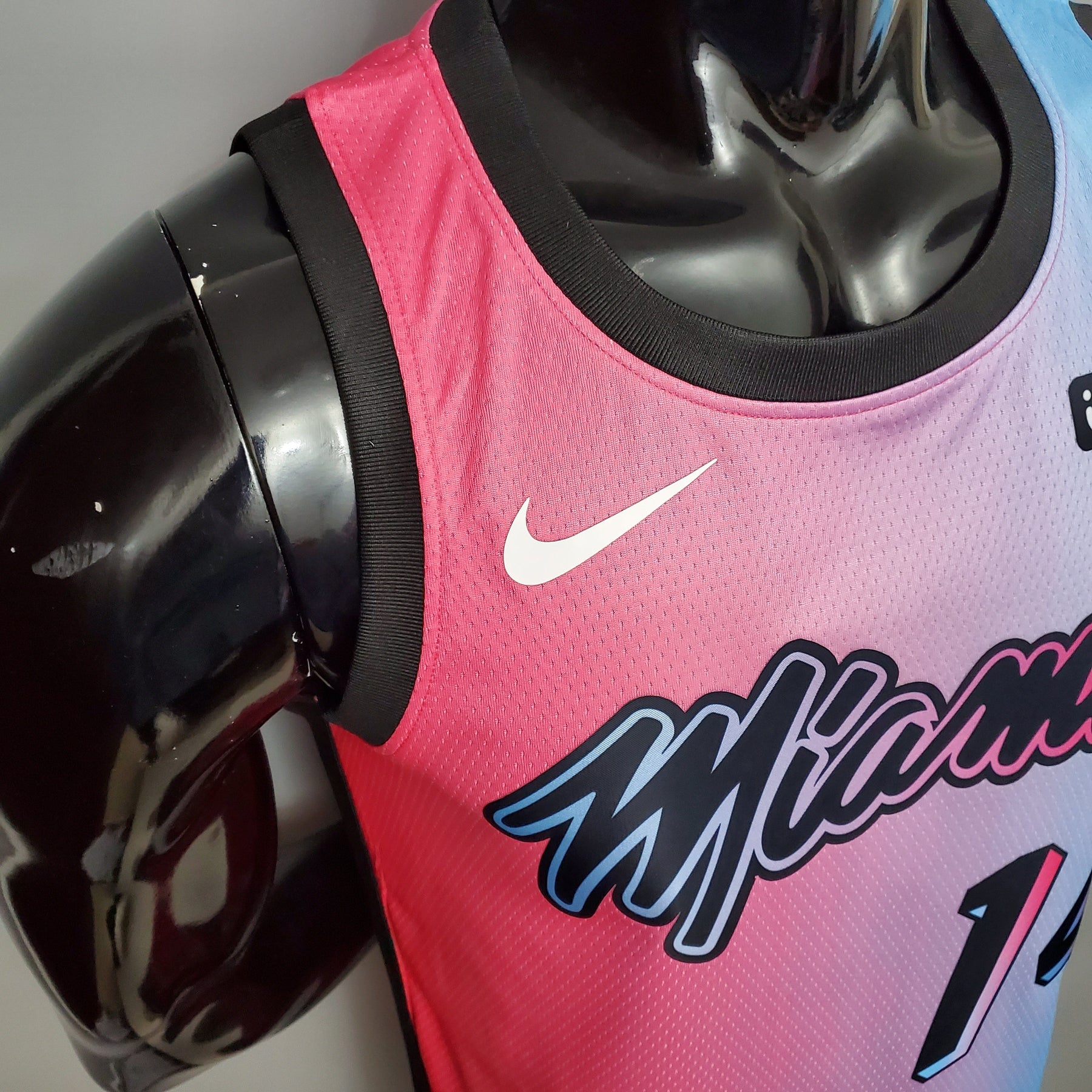 Regata NBA Miami Heat - Hero #14 City Edition Pink Blue