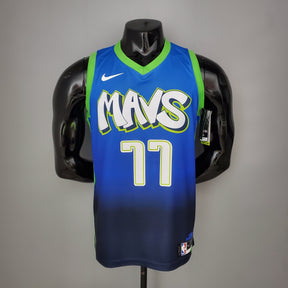 Regata NBA Dallas Mavericks - Doncic #77 Blue Idol