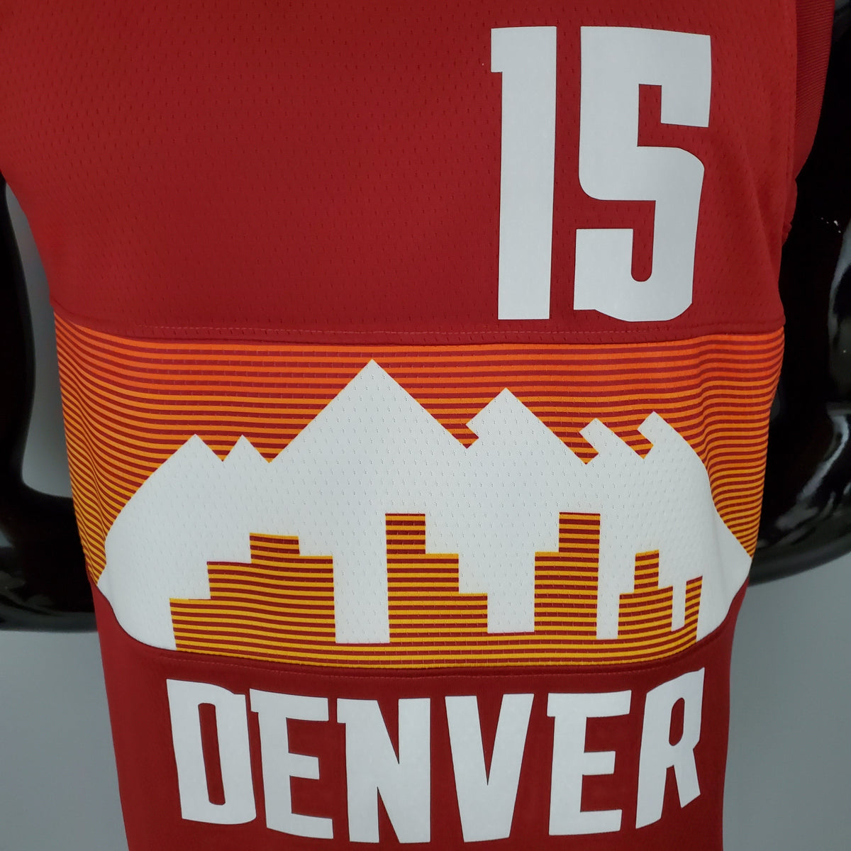 Regata NBA Denver Nuggets - Jokic #15 City Edition Red