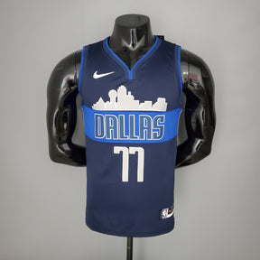 Regata NBA Dallas Mavericks - Doncic #77 Lone Ranger Iceberg Edition