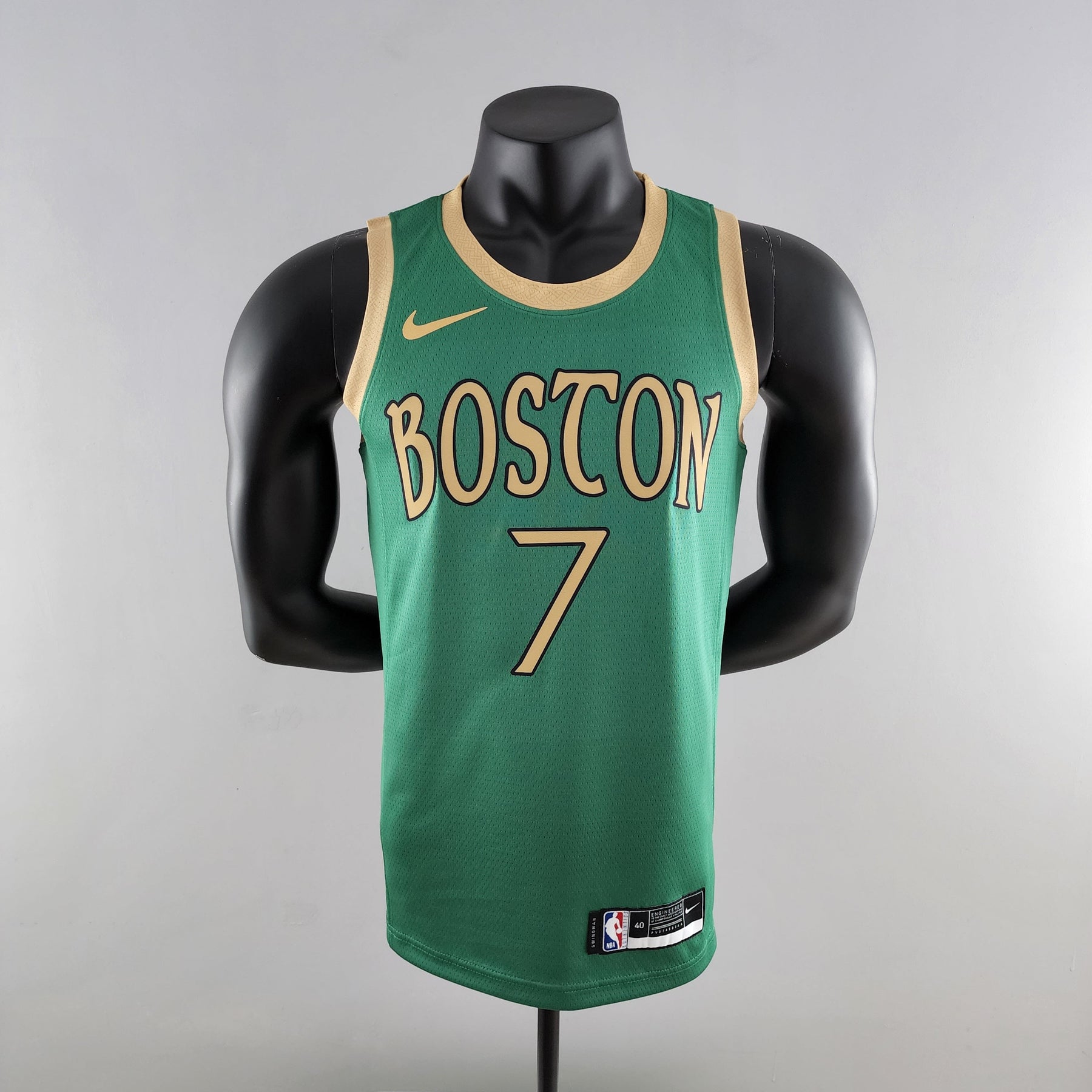 Regata NBA Boston Celtics - Jaylen Brown #7 City Edition Green