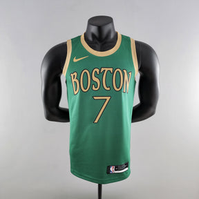 Regata NBA Boston Celtics - Jaylen Brown #7 City Edition Green