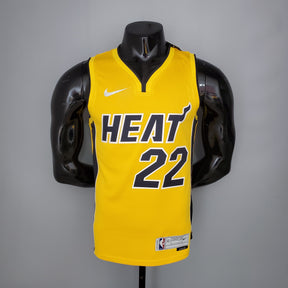 Regata NBA Miami Heat - Butler #22 Bonus Edition Yellow