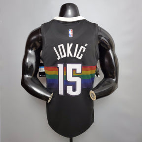 Regata NBA Denver Nuggets - Jokic #15 City Edition Black