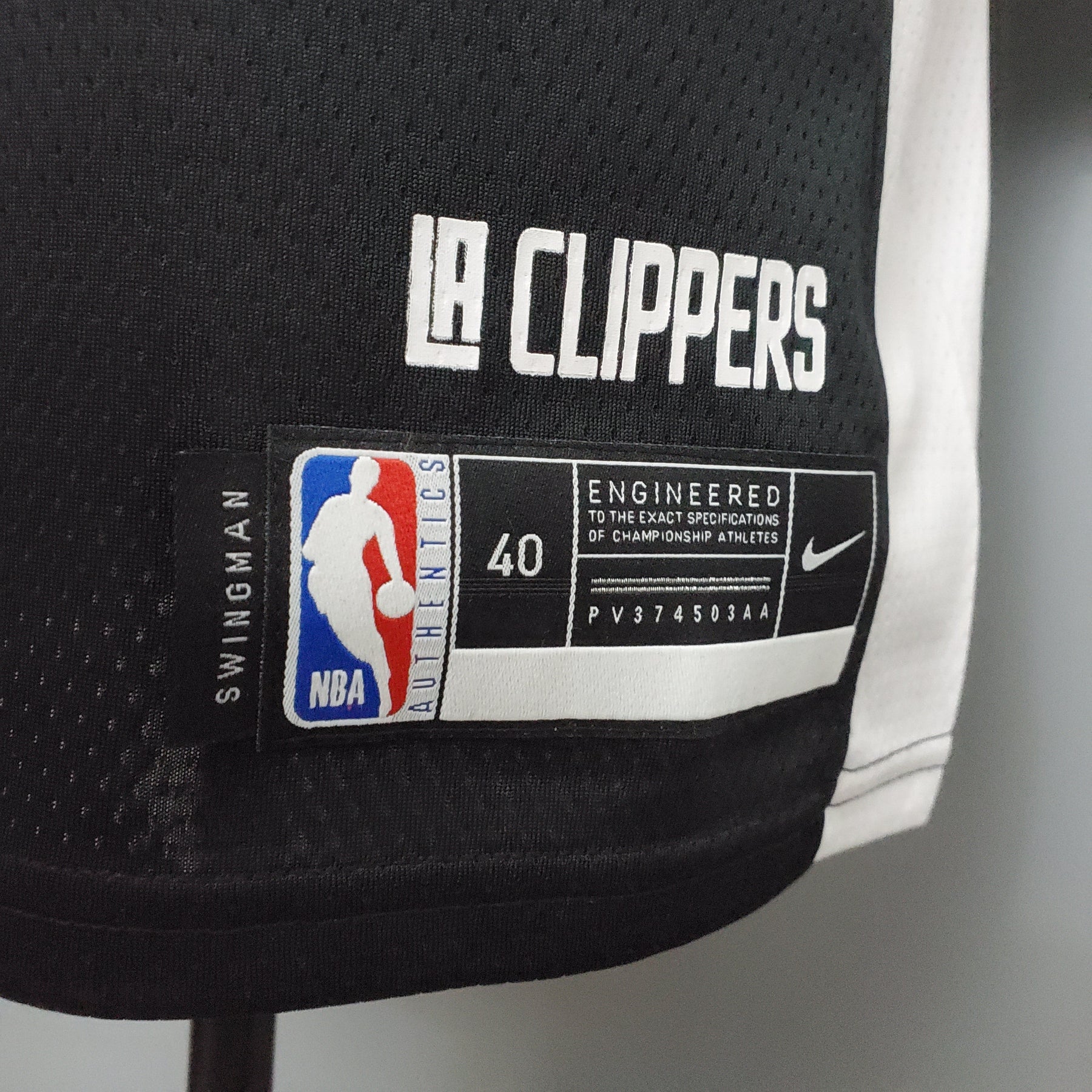 Regata NBA Los Angeles Clippers - Leonard #2 Black