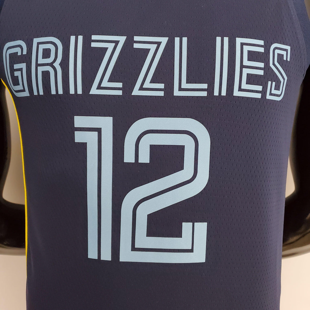 Regata NBA Memphis Grizzlies - Ja Morant #12 Navy Blue - ResPeita Sports 