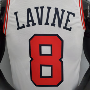 Regata NBA Chicago Bulls - Zach LaVine #8 White