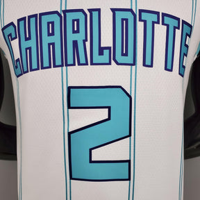 Regata NBA Charlotte Hornets - LaMello Ball #2 White