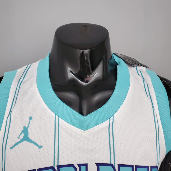 Regata NBA Charlotte Hornets - LaMello Ball #2 White - ResPeita Sports
