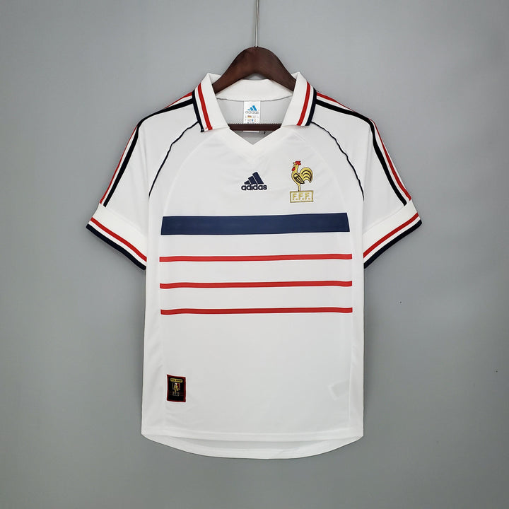 Camisa Retrô Seleção França 1998/98 Away - ResPeita Sports