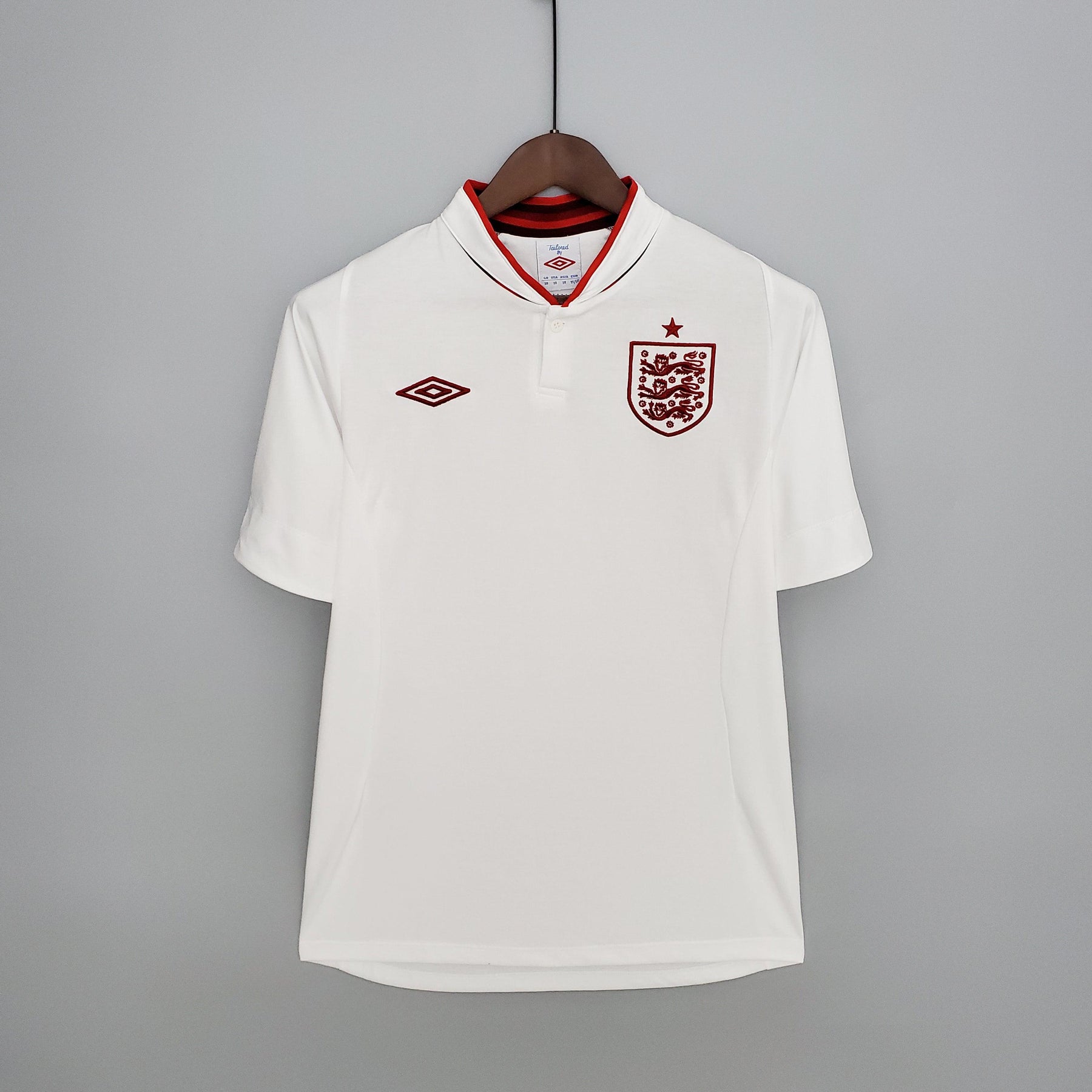 Camisa Retrô Seleção Inglaterra 2012/12 Home - ResPeita Sports