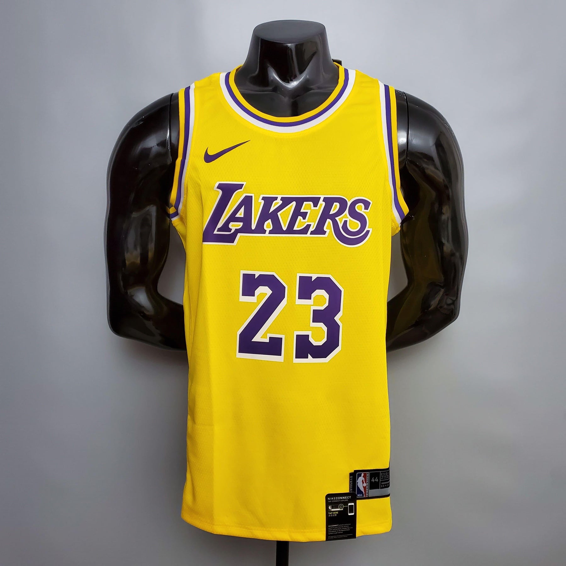 Regata NBA Los Angeles Lakers - LeBron James #23 NCR Yellow