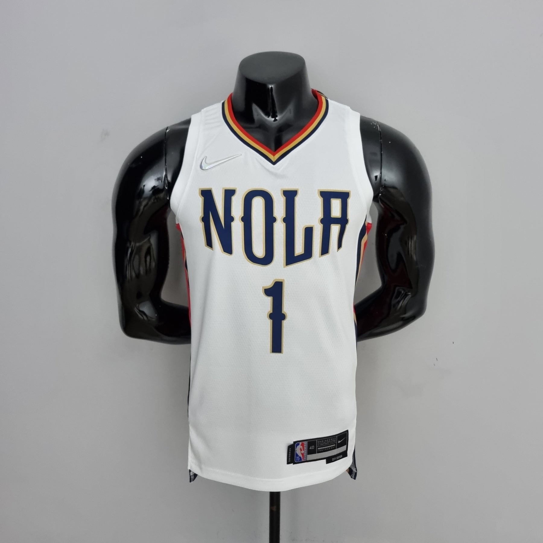 Regata NBA New Orleans Pelicans - Williams #1 City Edition White