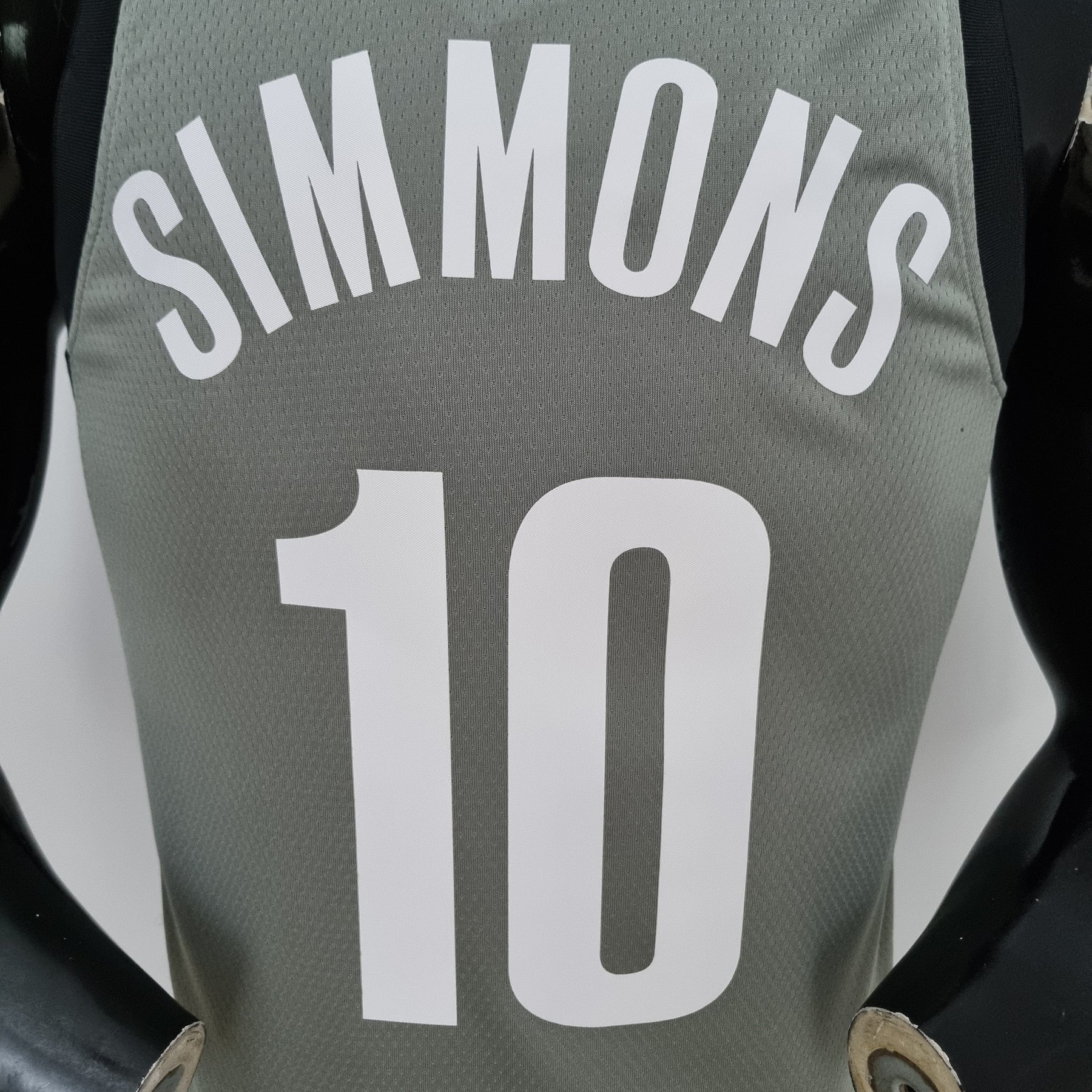 Regata NBA Brooklyn Nets - Simmons #10 Grey