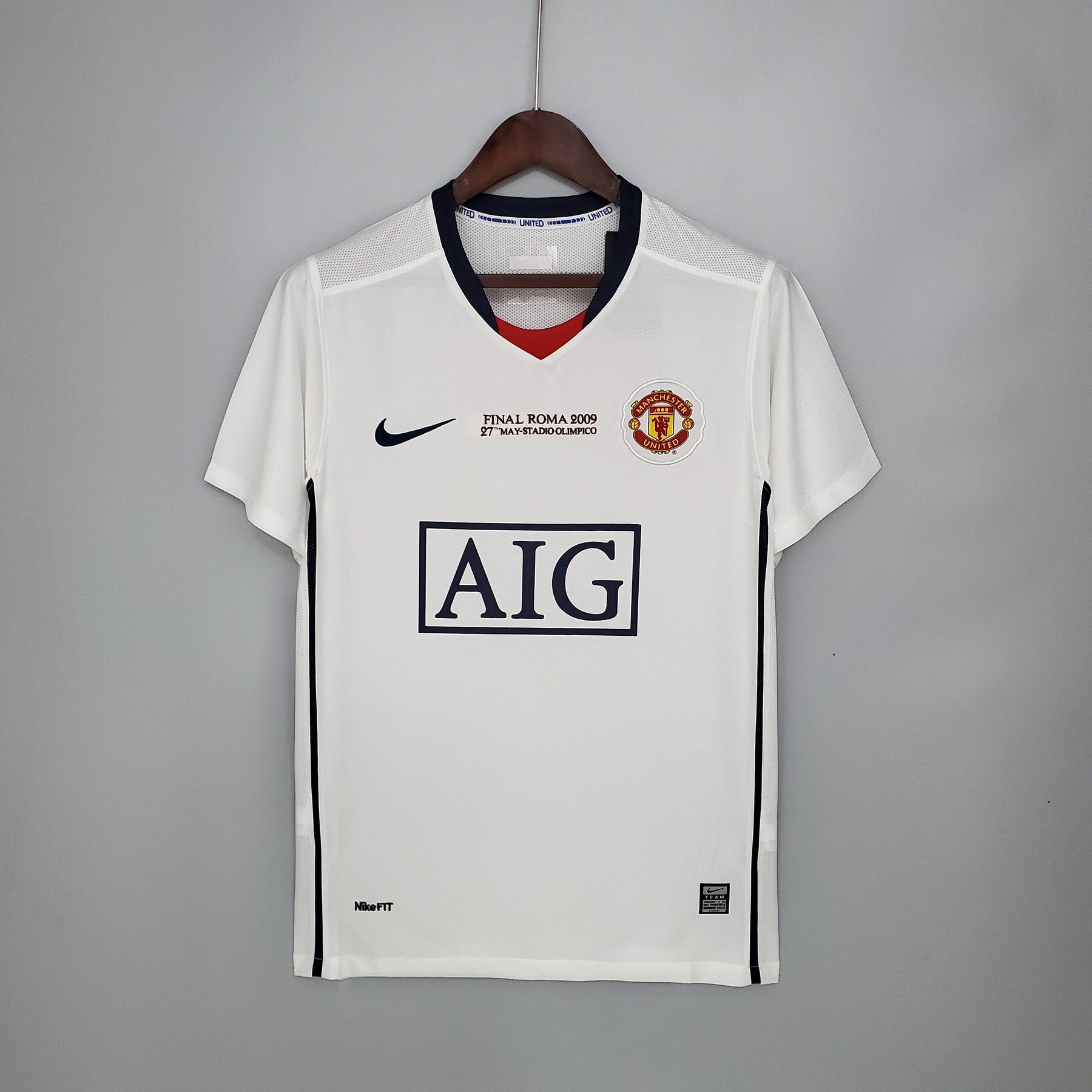 Camisa Retrô Manchester United 2008/09 Home Champions League Edition - ResPeita Sports