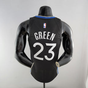 Regata NBA Golden State Warriors - Green #23 City Edition Black and Grey