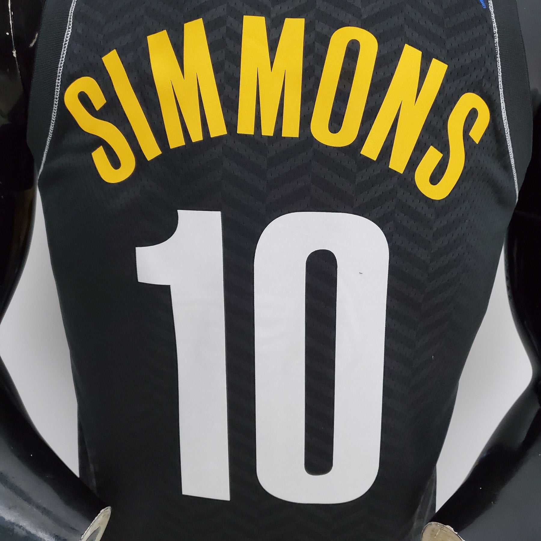 Regata NBA Brooklyn Nets - Simmons #10 City Edition Black