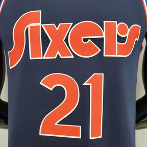 Regata NBA Philadelphia 76ers - Joel Embiid #21 Royal Blue