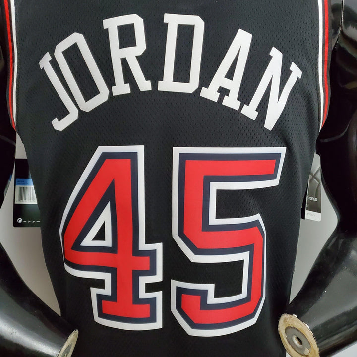 Regata NBA Chicago Bulls - Jordan #45 NCR Black - ResPeita Sports