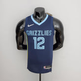 Regata NBA Memphis Grizzlies - Ja Morant #12 Navy Blue - ResPeita Sports 