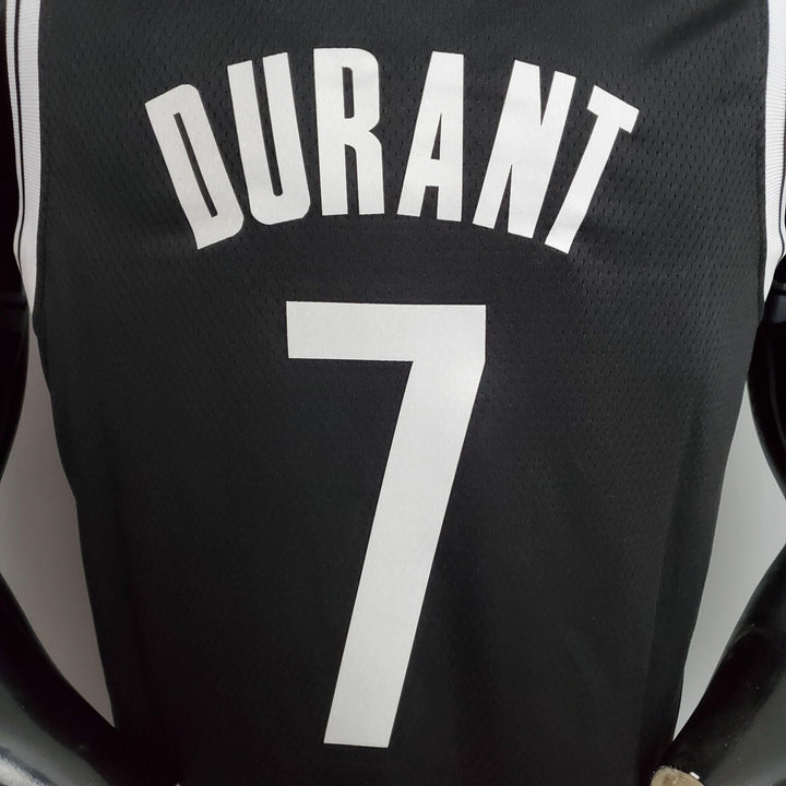 Regata NBA Brooklyn Nets - Durant #7 NCR Black - ResPeita Sports