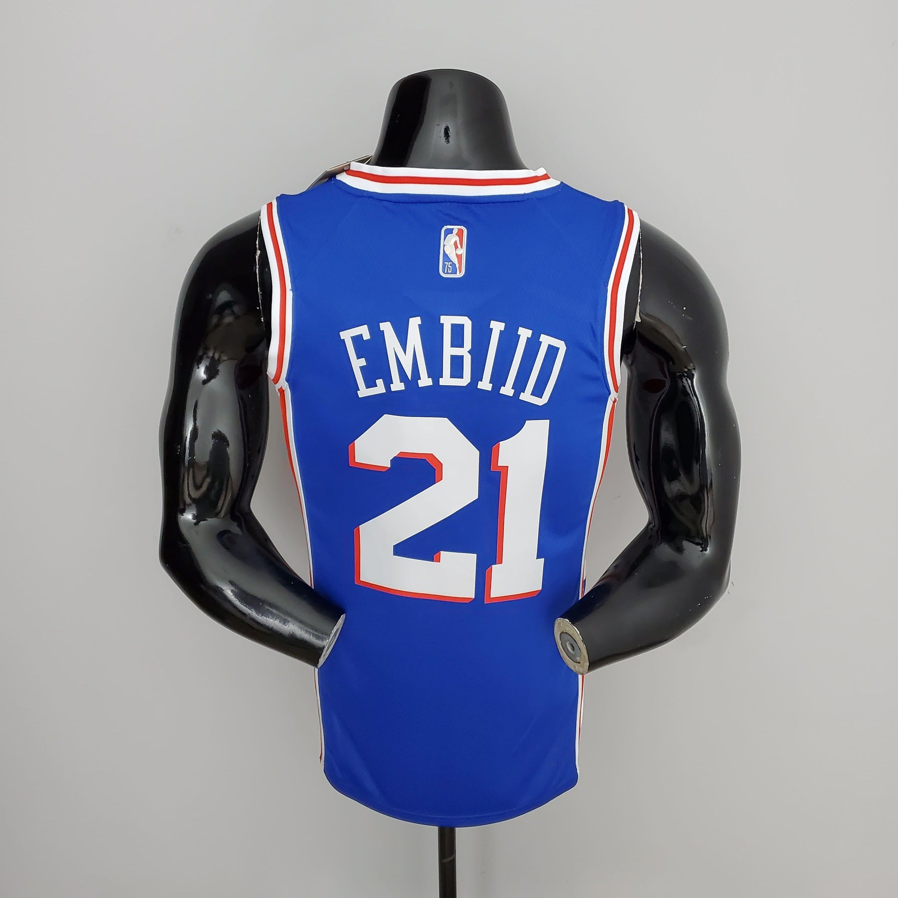 Regata NBA Philadelphia 76ers - Joel Embiid #21 Blue