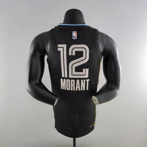 Regata NBA Memphis Grizzlies - Ja Morant #12 Black Honor Edition