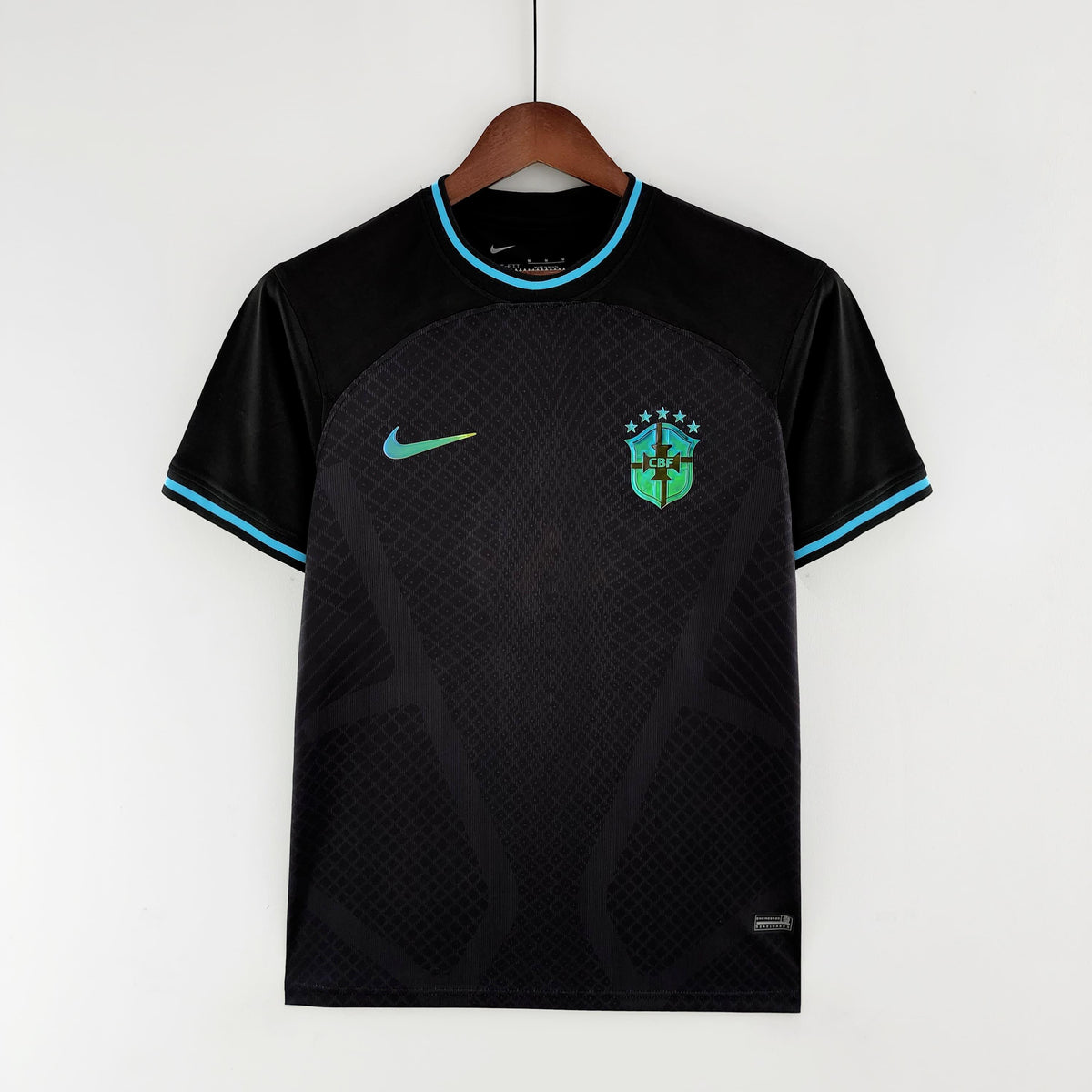 Camisa Seleção Brasil 2022/22 Edição Limitada Preta e Azul - ResPeita Sports 